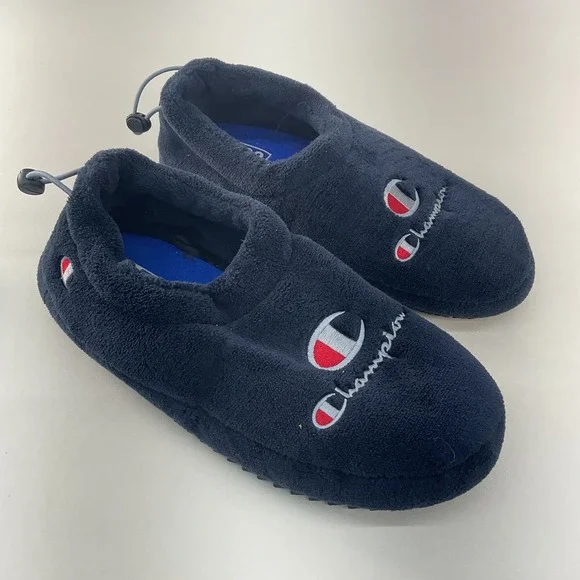 Blue champion slippers deals